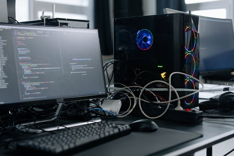 Professional office environment